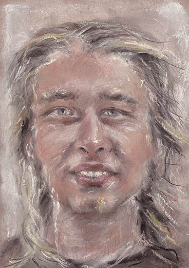 СашаСухая пастель. 2025